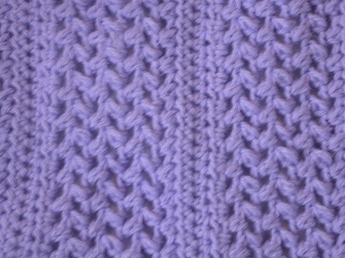 Light Plum Afghan