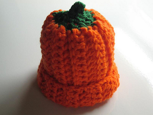 Bev's Pumpkin Hat