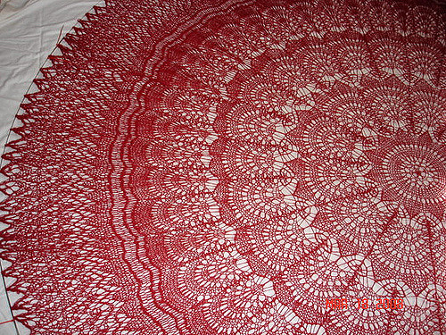 Spanish Peacock Shawl