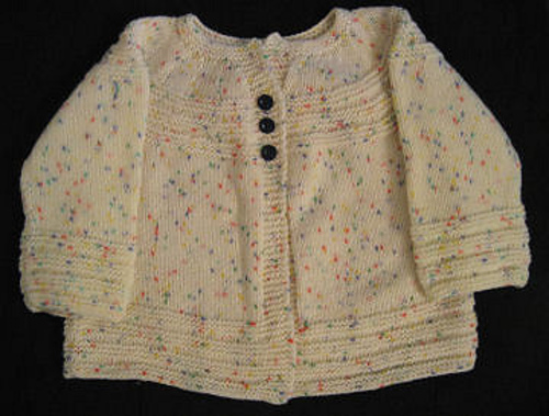 Moss Stitch Set for 6 Months - The Jacket