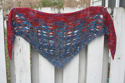 Chain Reactions Shawlette
