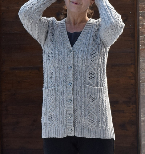 #8 Cabled Cardigan