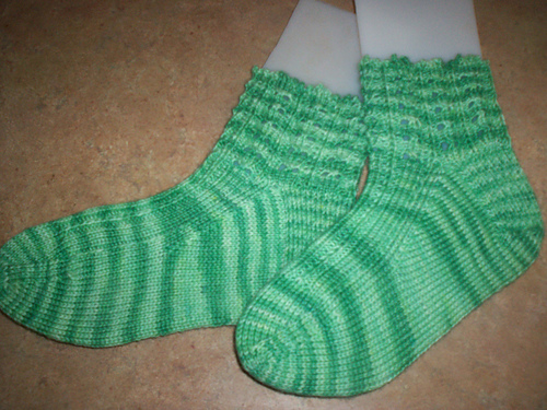 Tiny Tulips Socks