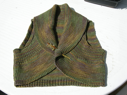 Waistcoat with Deep Collar