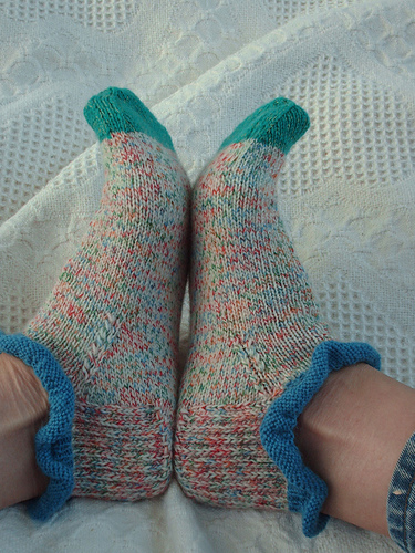 Morning Glory House Socks