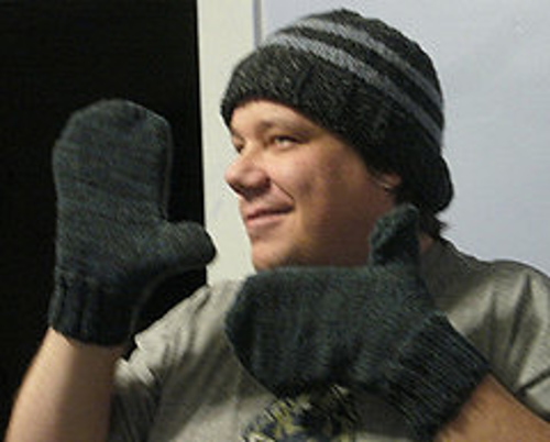 2 Needle Mittens