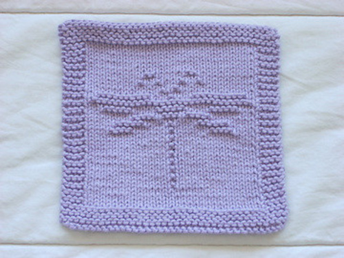 Dragonfly Washcloth