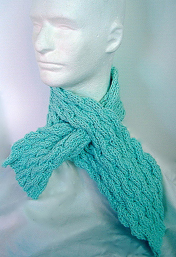 Charmed Reversible Cable Scarf