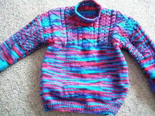 Textured Yoke Dropped Shoulder Jumpers