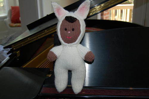 Baby in a Bunny Suit