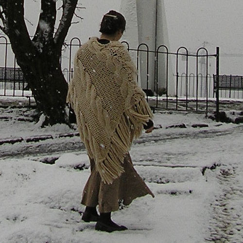 Big Cable Poncho
