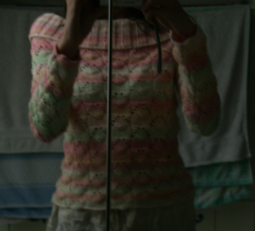 5891 Lace Sweater