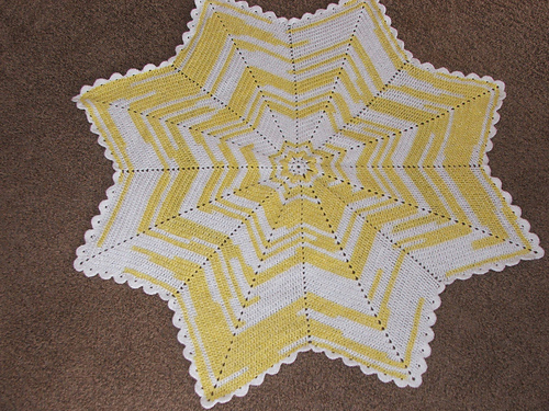 Ripple Baby Afghan