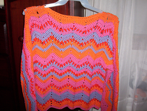 Rippling Colors Sweater