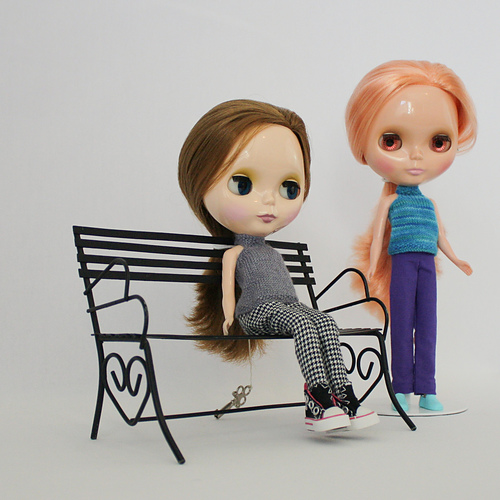 Ravelry Band Collar Tank Top for Blythe pattern by Anne Heidemann