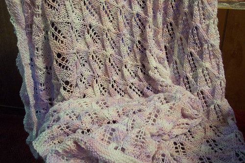 Butterfly Fantasy Baby Afghan