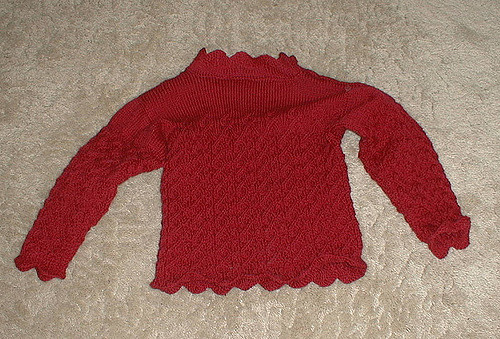 Faded Cable Duo Pullover