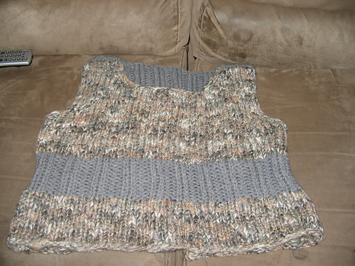 #16 Girl Power Tank with Ribbed Waist