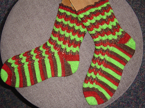 Hippy Ripply Retro Socks