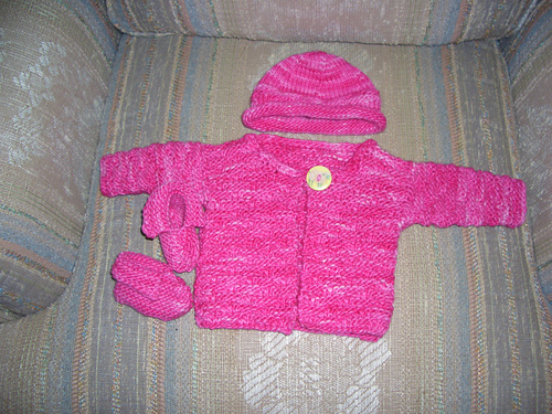 One Skein Malabrigo Baby Sweater
