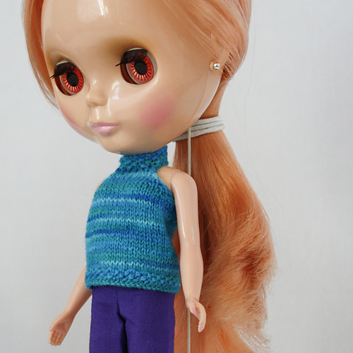 Band Collar Tank Top for Blythe