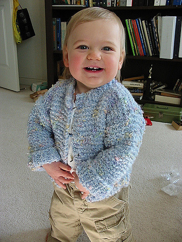 One-Stitch Baby Sweater #kce-oneStitchBabySet photo 4