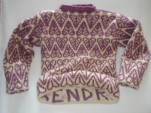 Shaded Aspen-Leaf Sweater WG13 SO23