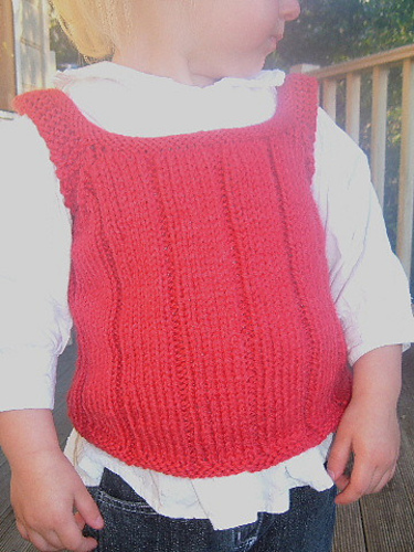Vest with pattern, Alpaca/wool.