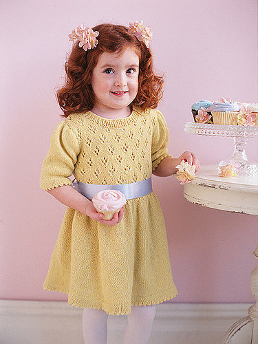 #26 Precious Picot Eyelet Dress