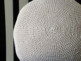 round pillow knitting pattern