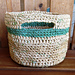 Recycled Plastic Bag Basket photo 3