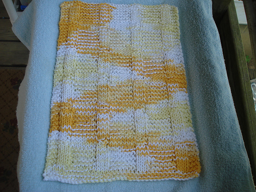 Mock Woven Tea Towel