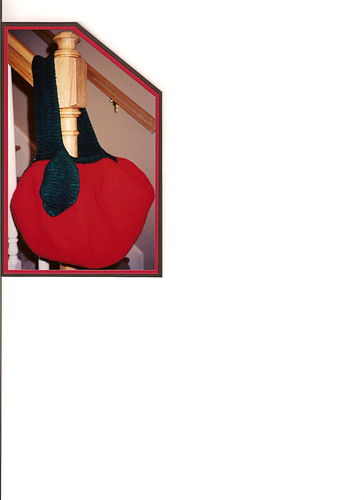 Felted Apple/Strawberry Bags