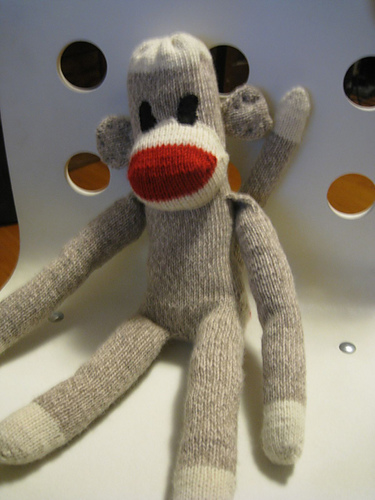 Happy Sock Monkey photo 1