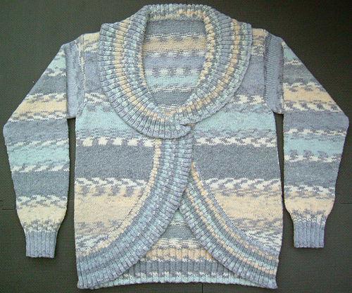 Circular-style Cardigan