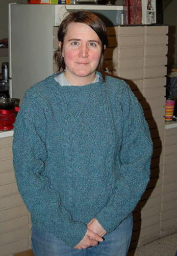 Natural Aran Pullover