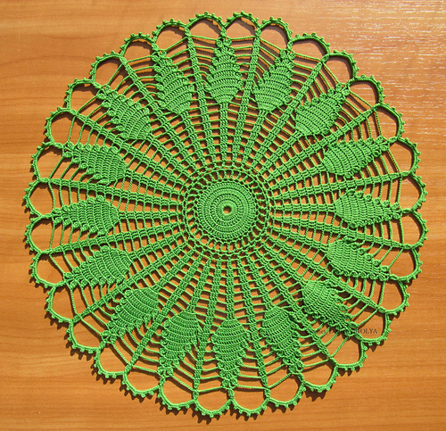 Sundial Doily #D-125