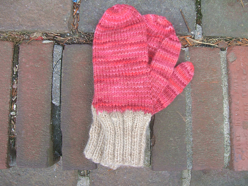 Warm Woolly Mittens #51