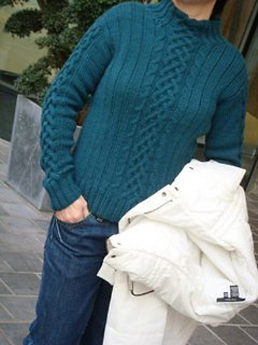 Cable grande pullover