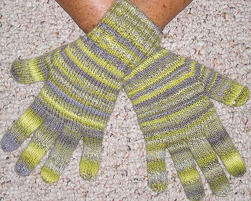 Heavy Fingering Weight Gloves