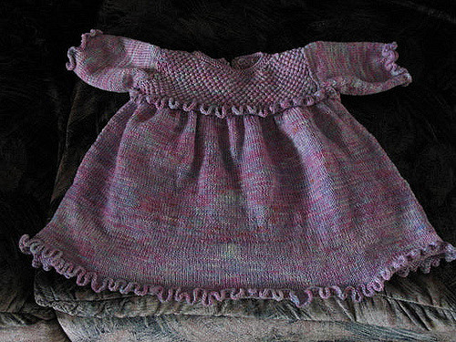 Ruffle Edged Dress