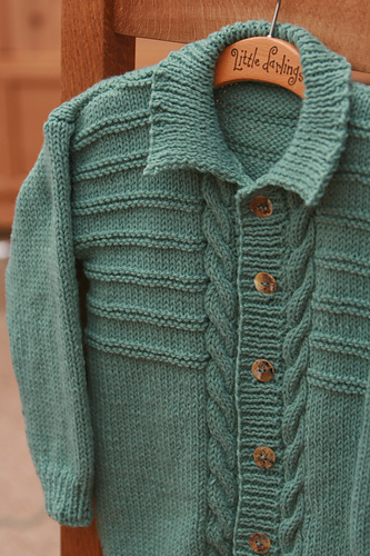 Design E - Cabled and Textured Cardigans
