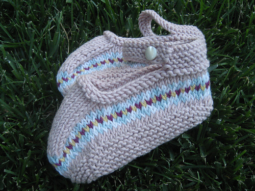 Beaded Fair Isle Shoes