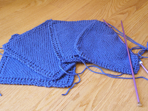 A cozy baby blanket