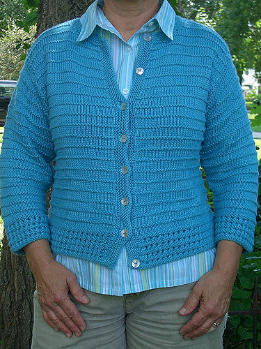 Garter Ridge Cardi