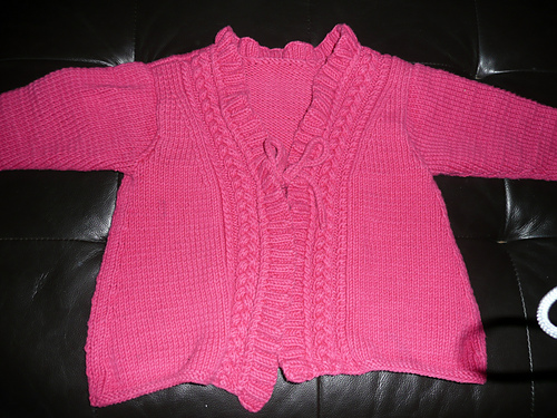 Jacket with Frilly Bands #18
