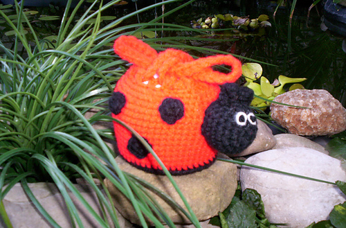 Ladybug Wristlet Purse