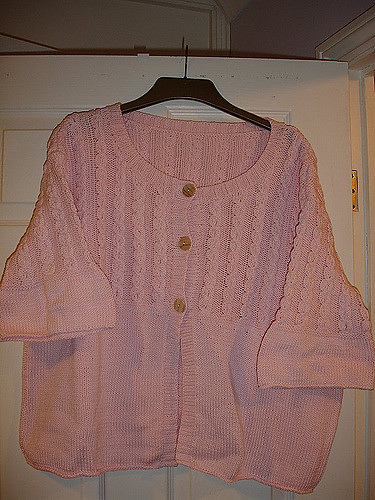 3/4-Sleeve Cardigan
