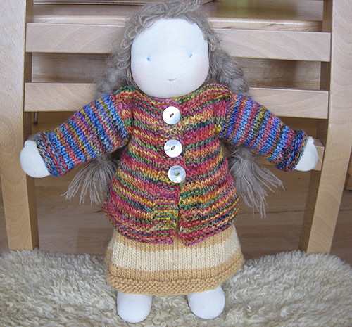 waldorfmama doll cardigan photo 3
