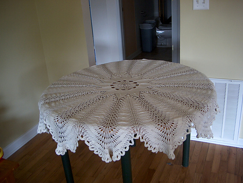 Modified Extended Hemlock Ring Tablecloth photo 10